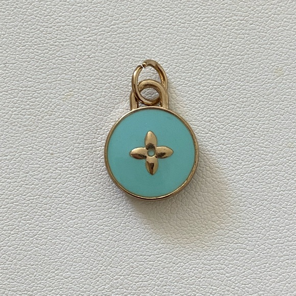 Authentic vintage teal Louis Vuitton charm - Picture 2 of 5